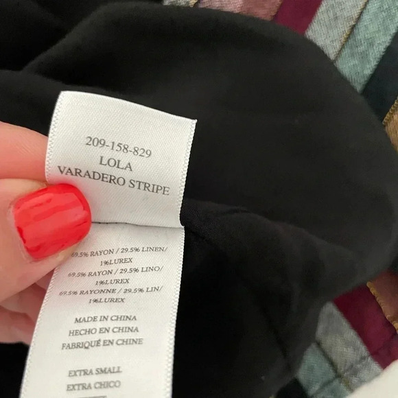 Rails Lola varadero stripe side tie dress - Picture 5 of 8